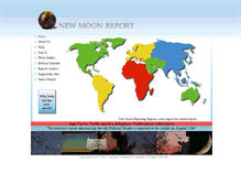 Tablet Screenshot of newmoonreport.org